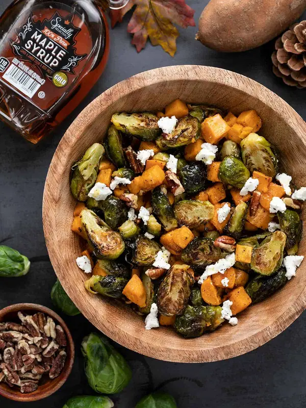 Roasted Brussels Sprouts Salad