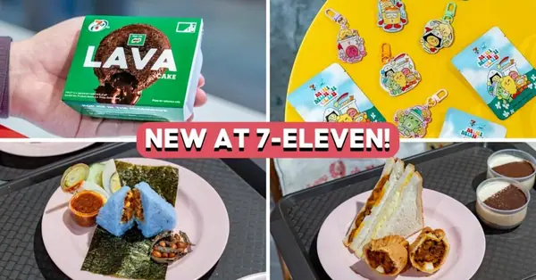 Probamos el nuevo Milo Lava Cake, Curry'O Sandwich y Nasi Lemak Onigiri de 7-Eleven