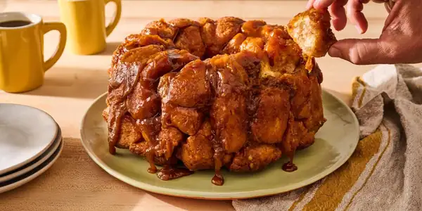 Pumpkin Caramel Monkey Bread