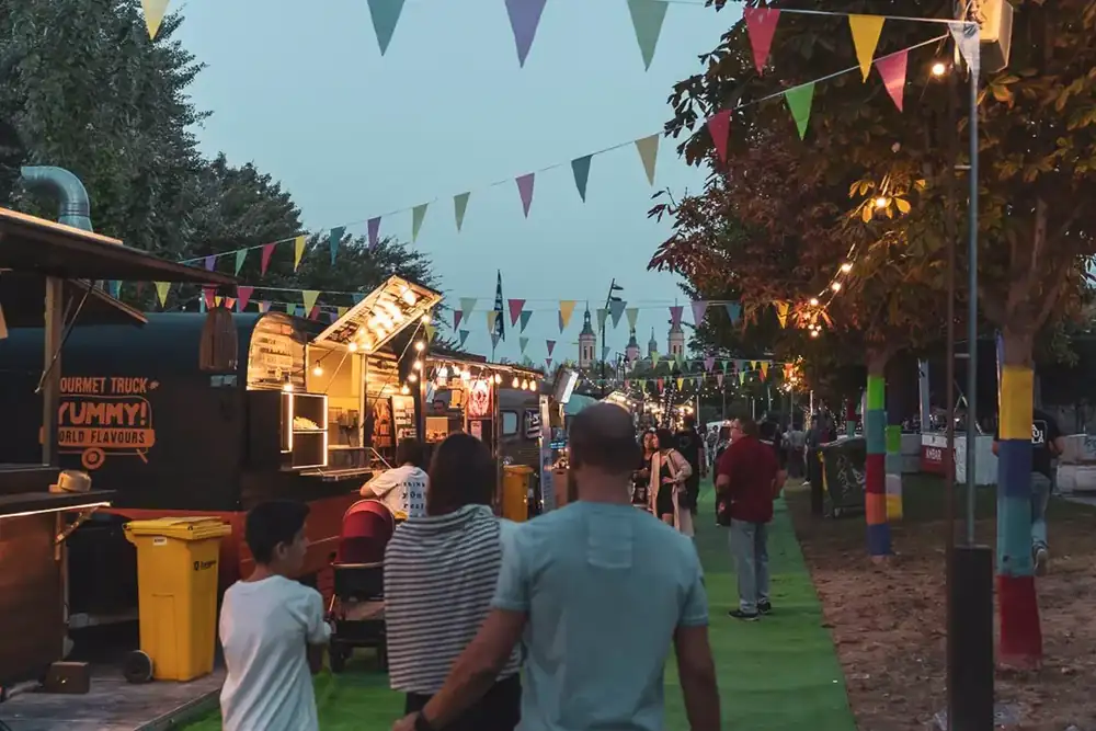 The first vouchers for the Food Trucks at the Pilar Festival are now on sale: how to get 5 euros free