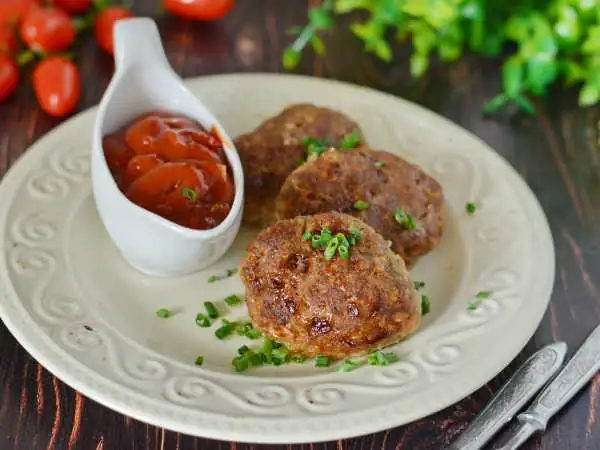 Duck cutlets in the oven
