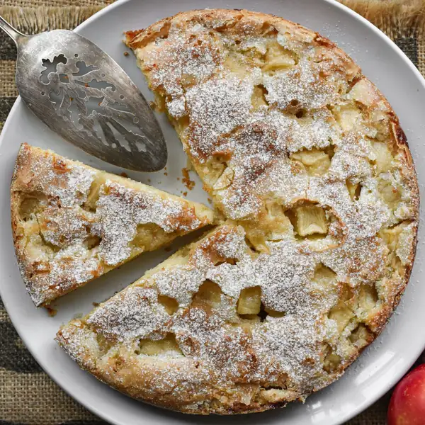 Classic French Apple Cake
