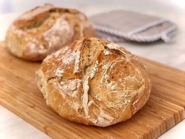 Receta de pan griego (pan de pueblo/ Horiatiko Psomi)