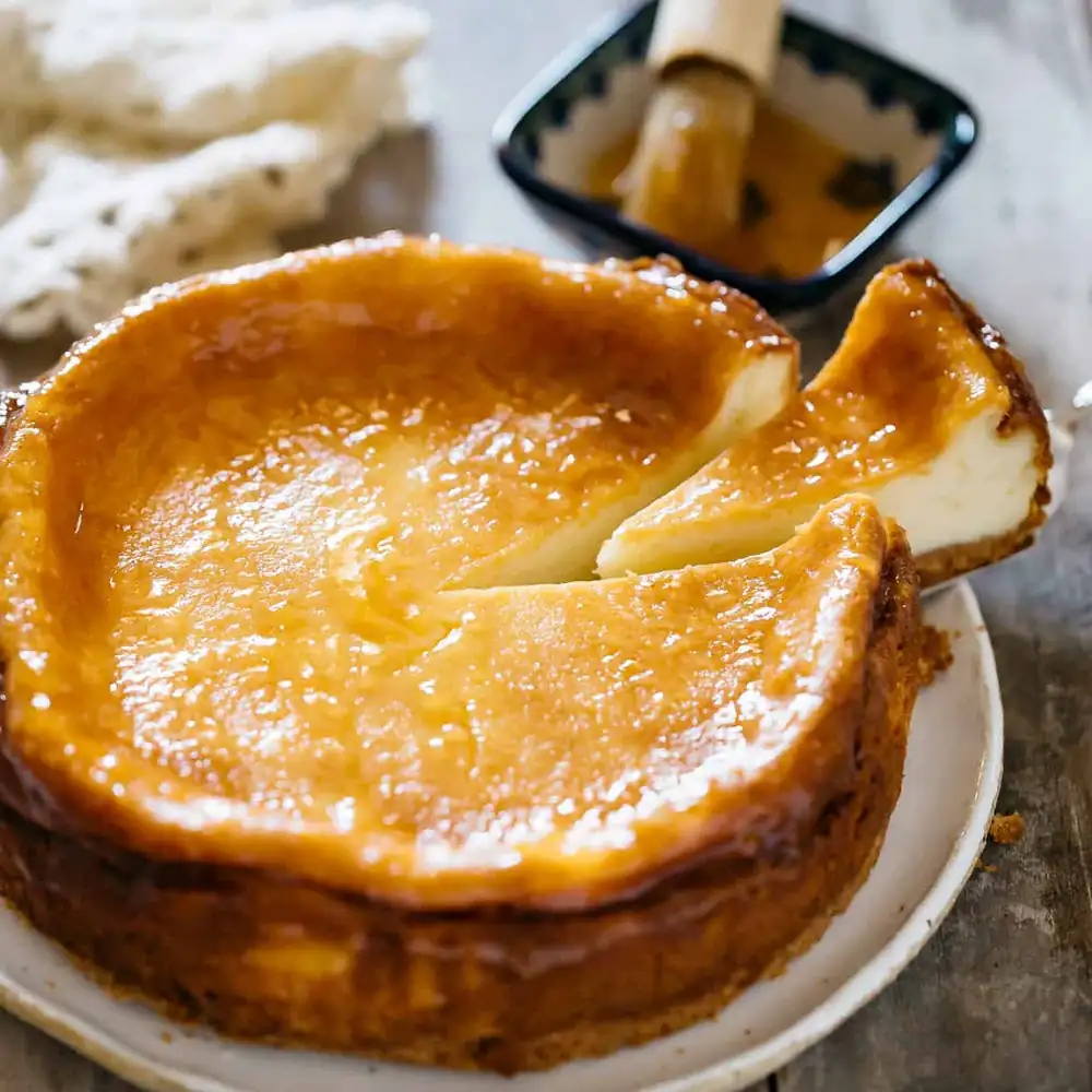 Japanese Baked Cheesecake ベイクドチーズケーキ