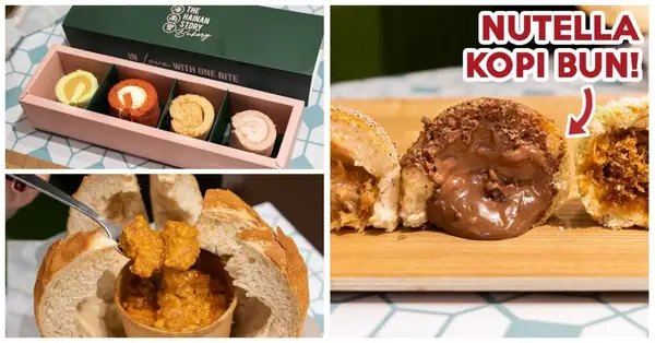 The Hainan Story Bakery Has Orh Nee Swiss Roll By Ex-Antoinette Chef, Hainanese Curry Polo Bun And More