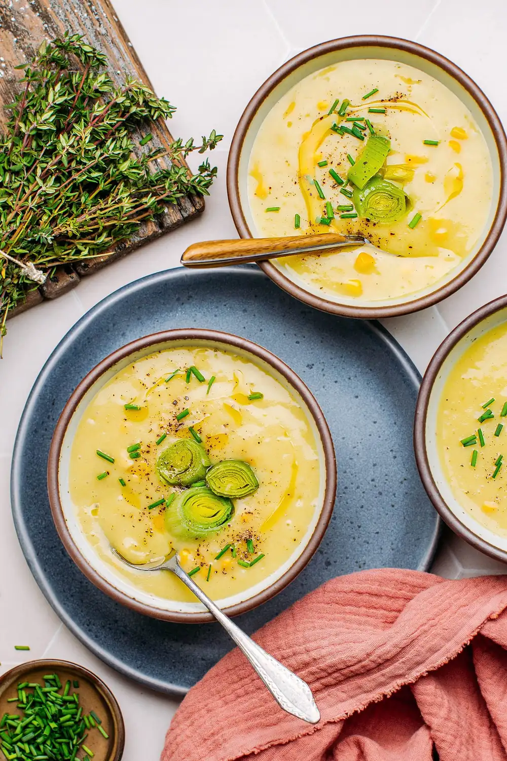 Vegan Potato Leek Soup