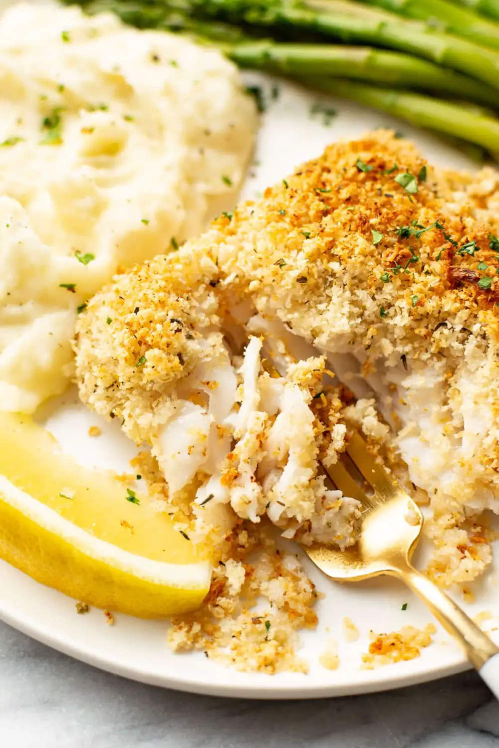 Parmesan Panko Baked Cod