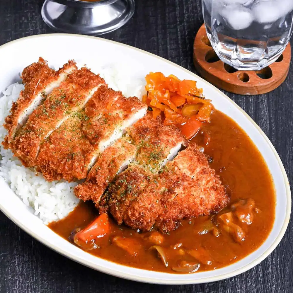 Japanese Chicken Katsu Curry and Rice