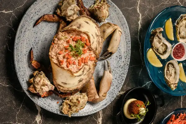 Shell we? The dressed crab is smart, splendidly laid back and uniquely British