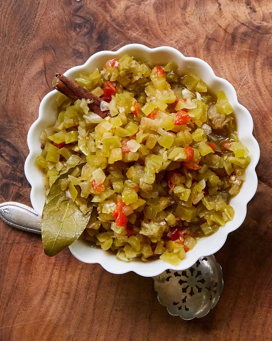 Green Tomato Chow Chow Relish Recipe