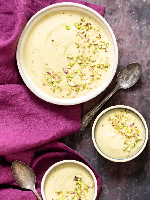 Rabri Recipe Vegan Indian Pudding