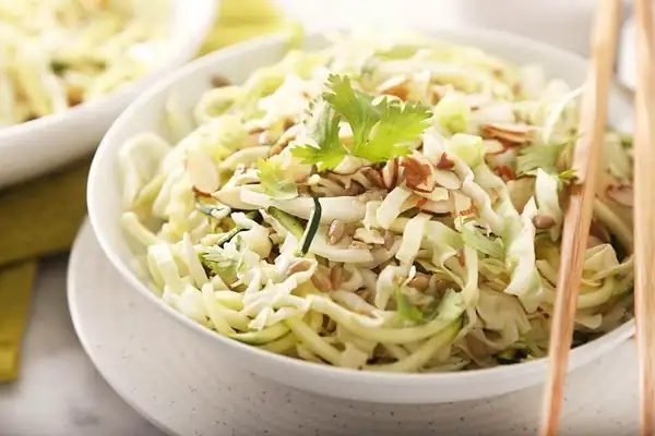 Spiralized Zucchini Asian Salad