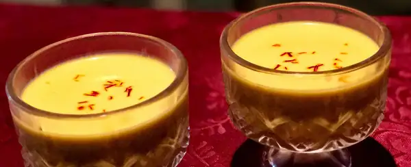 Mango Kesar Panna Cotta by Shweta Vijayakar