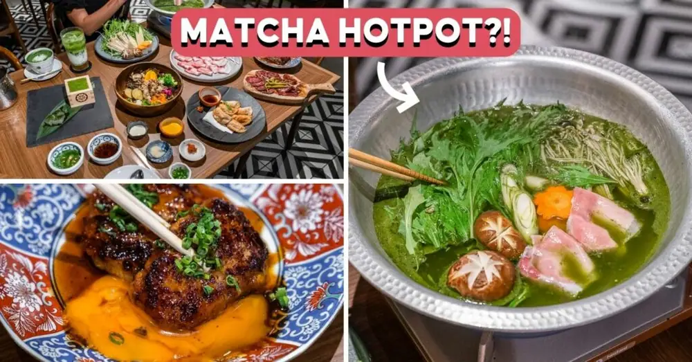 Hachi Cafe: Singapore's First Matcha Shabu Shabu In Clarke Quay