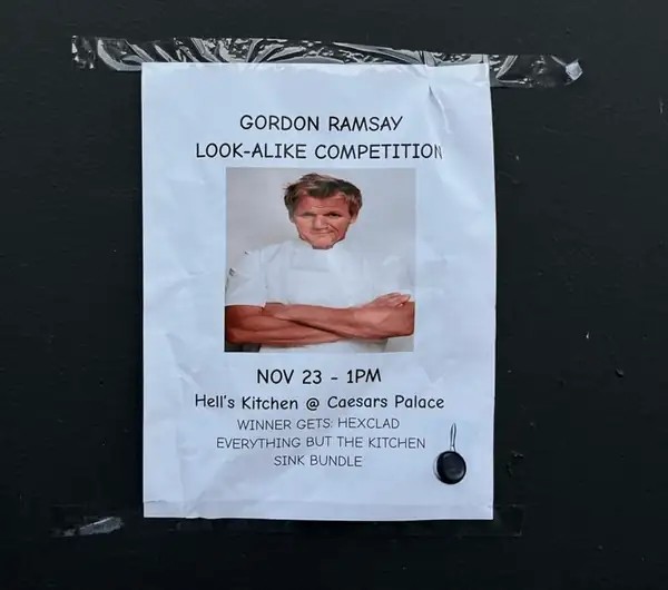 Gordon Ramsay Looked the Most Like Gordon Ramsay at a Gordon Ramsay Look-Alike Contest