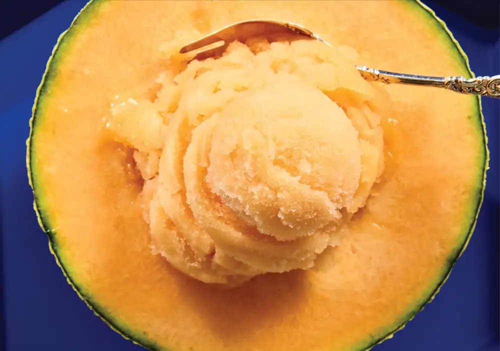 The Ice Cream Queen’s Cantaloupe Sorbet