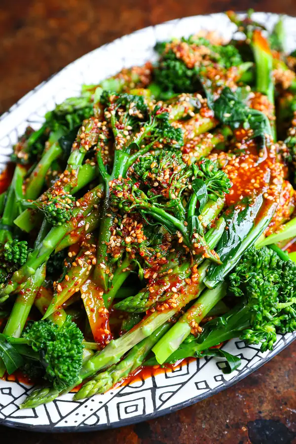 Blanched Vegetables with Chojang Dressing