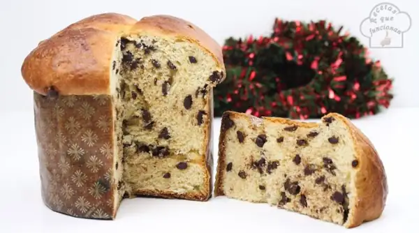 Receta fácil de panettone de chocolate casero para disfrutar en casa
