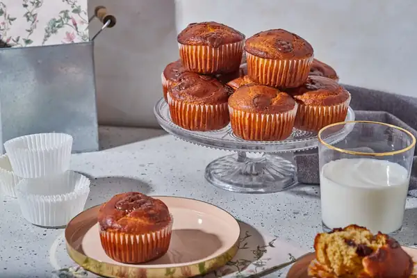 Banana protein muffin