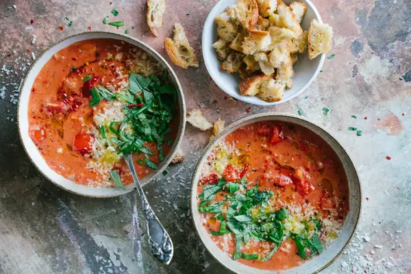 Tomato soup - Homemade, quick and really good