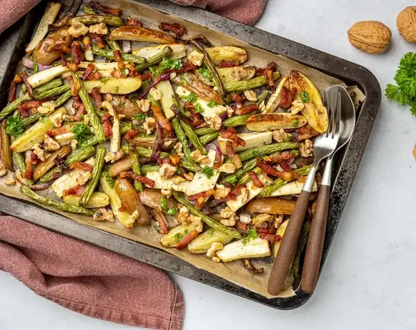Traybake with parsnip