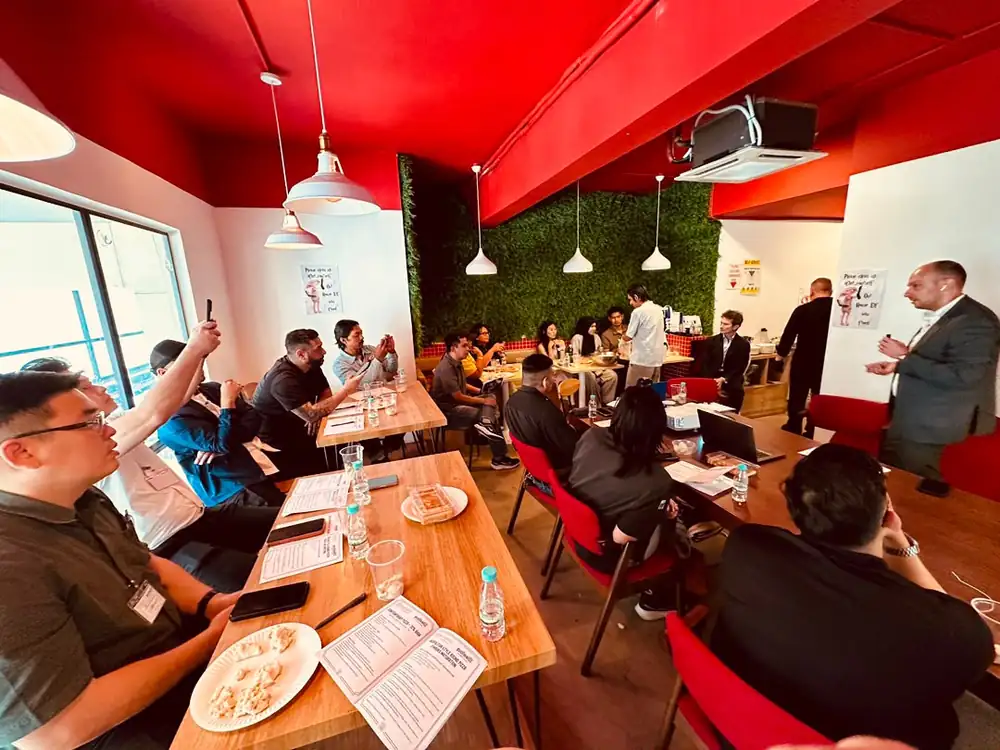 Polselli viaja a Malasia: una clase magistral sobre pizza italiana en Kuala Lumpur