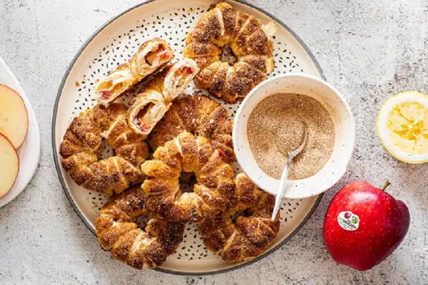 Receta del domingo: Donas de manzana Gala Val Venosta orgánicas