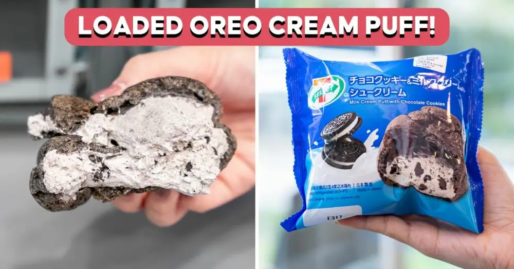 7-Eleven tiene nuevos profiteroles de crema Oreo por $2.40, hechos en Japón