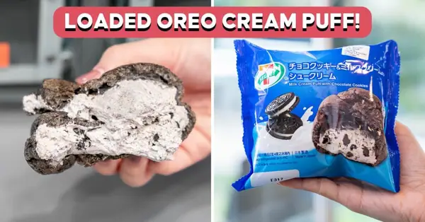 7-Eleven Has New Oreo Cream Puff For $2.40, Made In Japan
