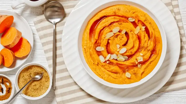 Transform Mashed Sweet Potatoes By Adding This Popular Spicy Condiment