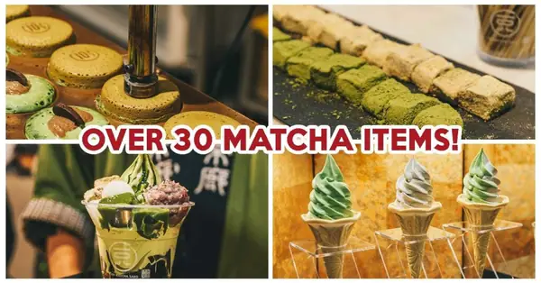 108 Matcha Saro: Famous Matcha Joint From Hokkaido Opens At Suntec With 1-For-1 Soft Serve