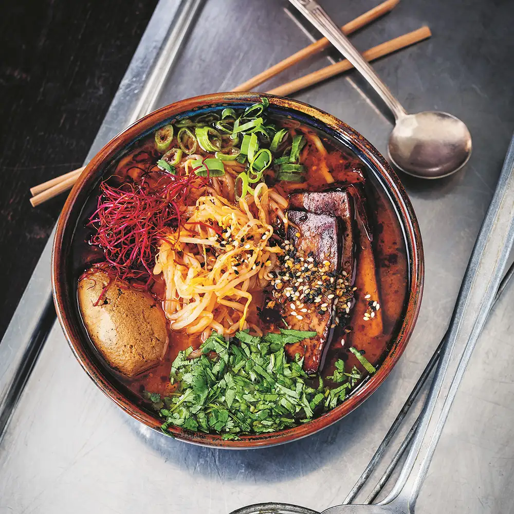 Spicy miso ramen