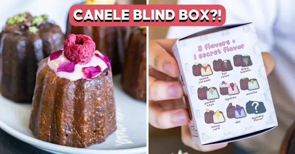This IG Bakery Has Canele Blind Boxes In 9 Flavours, Including Taro And Kaya