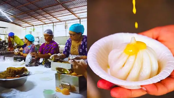 En la cocina de Modak de Pune, más de 50 mujeres se reúnen para elaborar 500.000 Modaks