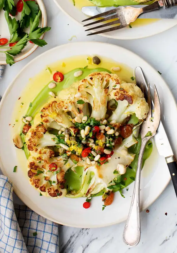 Roasted Cauliflower Steak