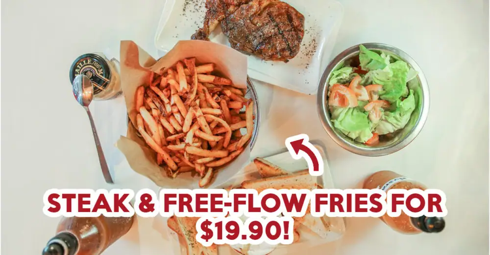 Braseiro Review: Steak With Free-Flow Fries For $19.90 At Joo Chiat