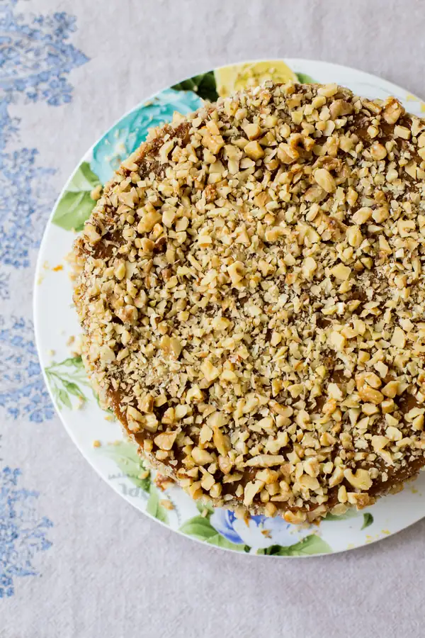 Plum and Walnut Cake - Pilar Hernández's Chilean Kitchen