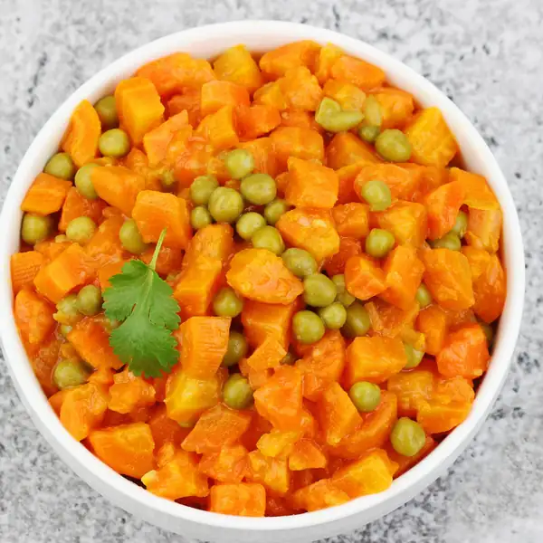 Zanahorias con guisantes