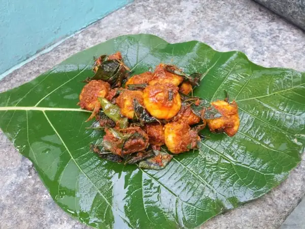 Receta de gambas fritas al estilo de Kerala