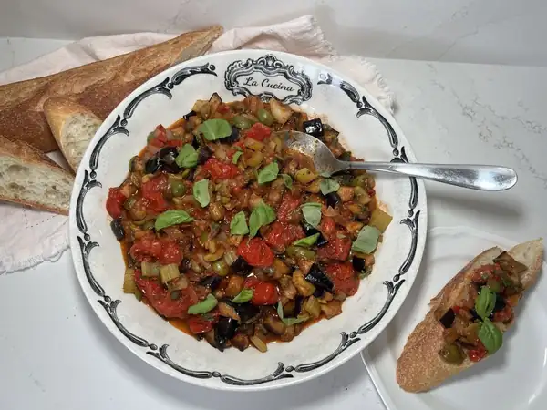 Recipe: Celebrate summer vegetables with this sweet-and-sour caponata