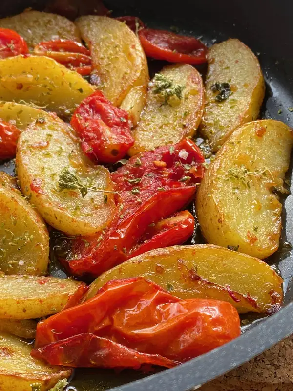Rustic Potatoes with San Marzano Tomatoes