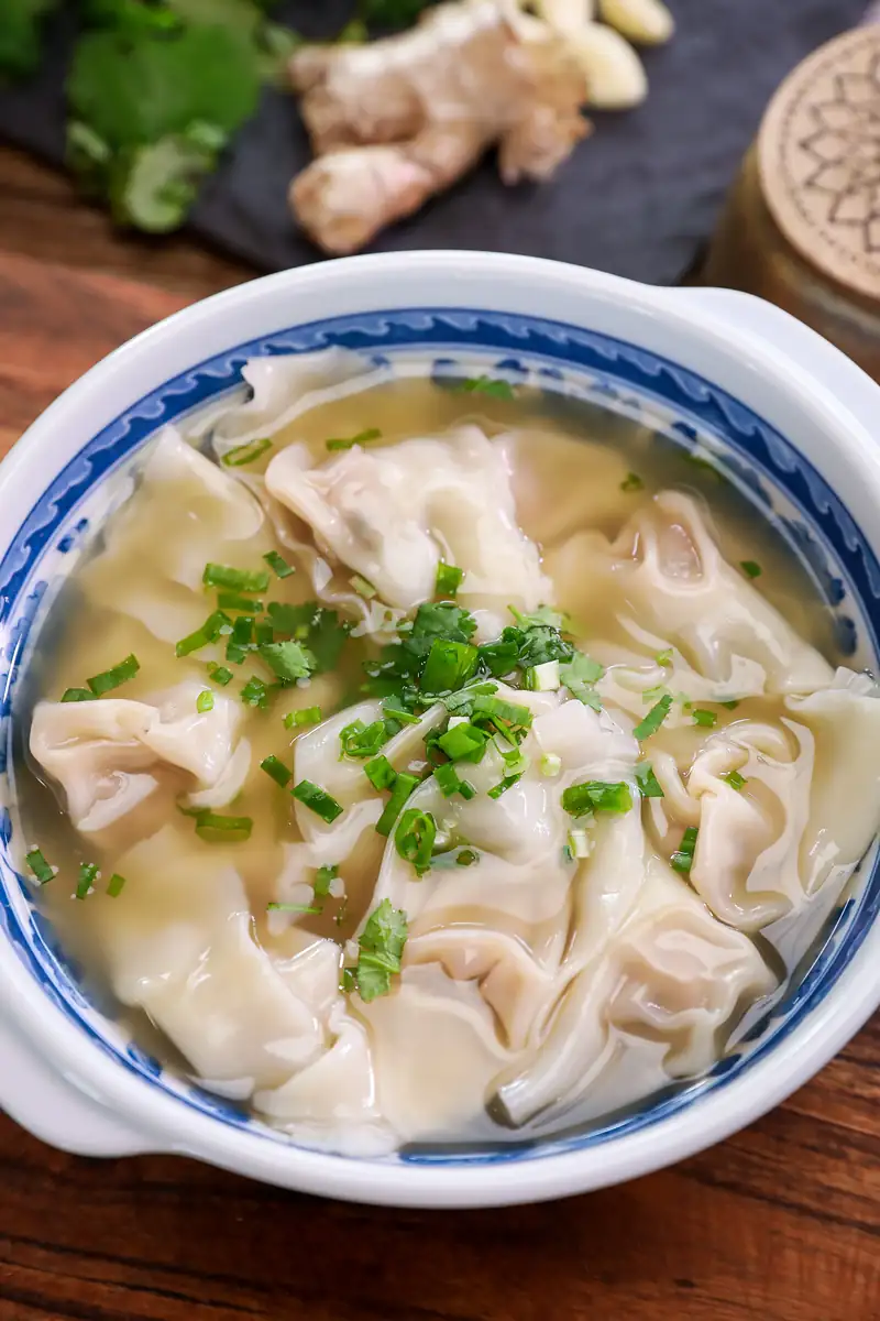 Easy Wonton Soup Recipe Vegan