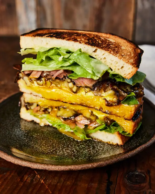 Hen of the Woods Mushroom and Egg Sandwich Recipe