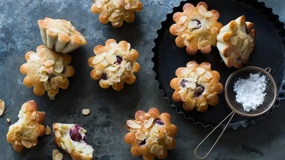 Financiers, friands y madeleines: pastelitos muy queridos