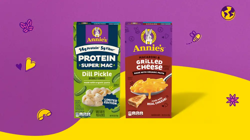 Annie’s taps pickle trend with new mac and grilled cheese-inspired launch
