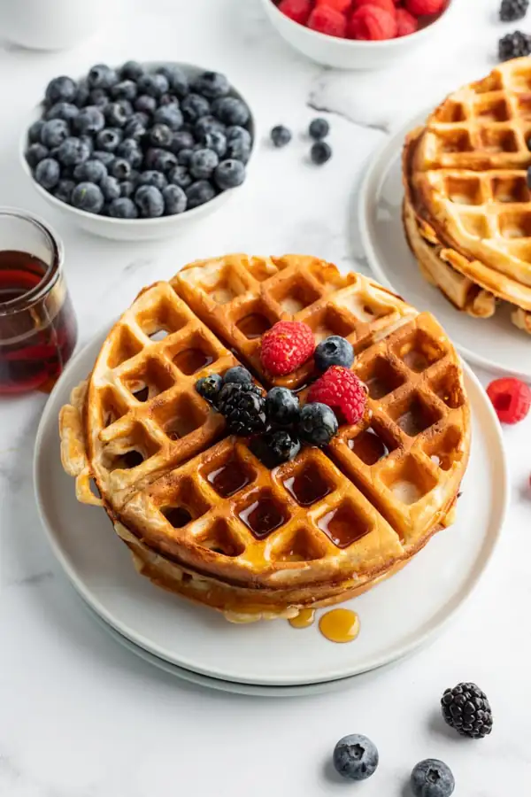 Greek Yogurt Waffles