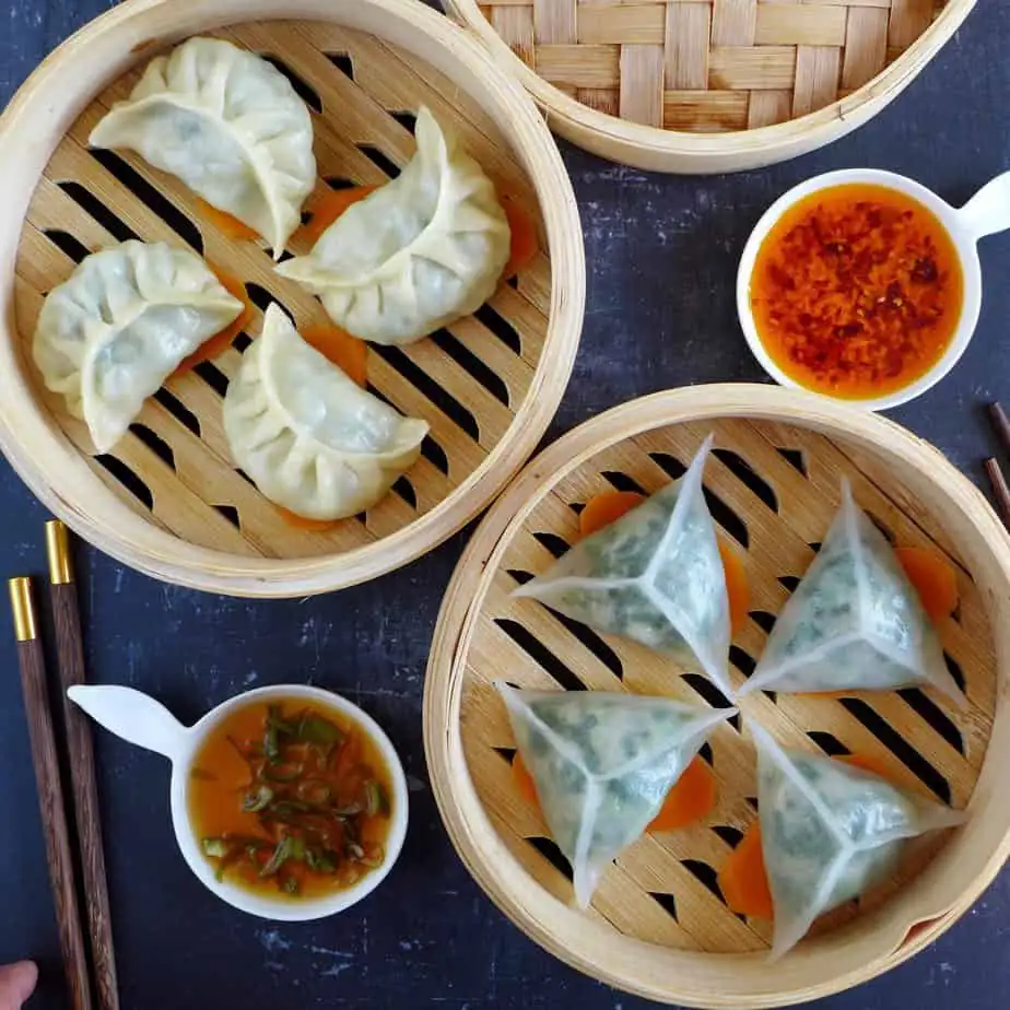 How to Make Steamed Dumplings, Two Methods (蒸饺)