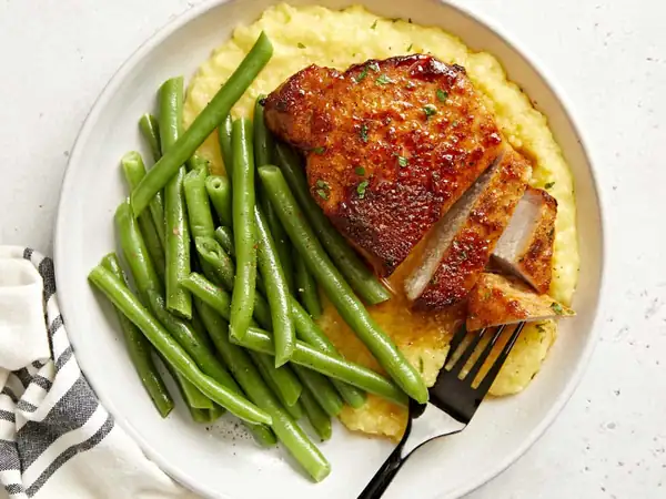 Orange Molasses Pork Chops