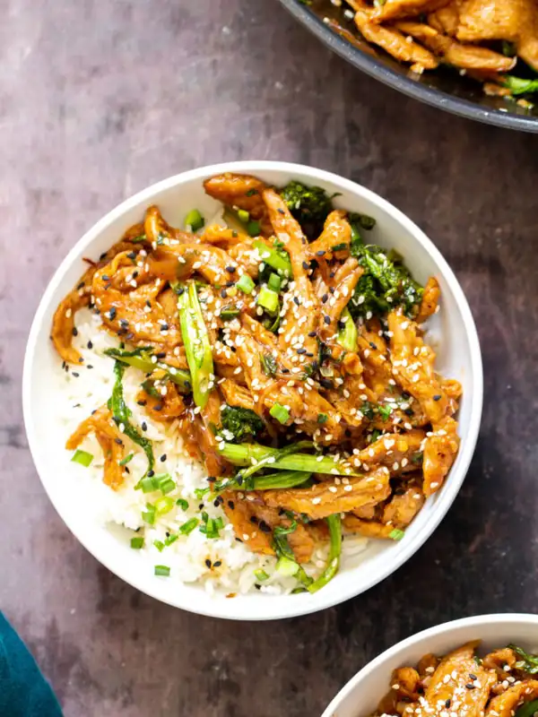 Sesame Shallot Soy Curl Stir Fry