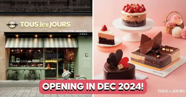 Tous Les Jours: Popular Korean Bakery To Open At Northpoint City Soon